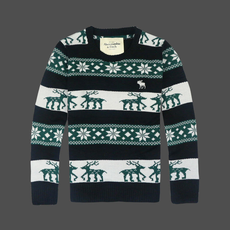 Abercrombie Fitch Hombres De Cuello Redondo Jersey AF6302